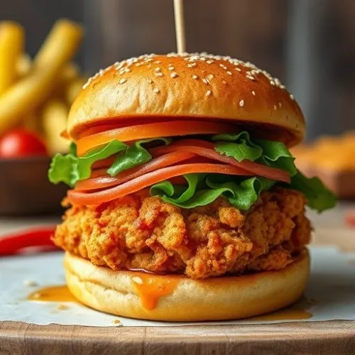 CRUNCHY CHICKEN